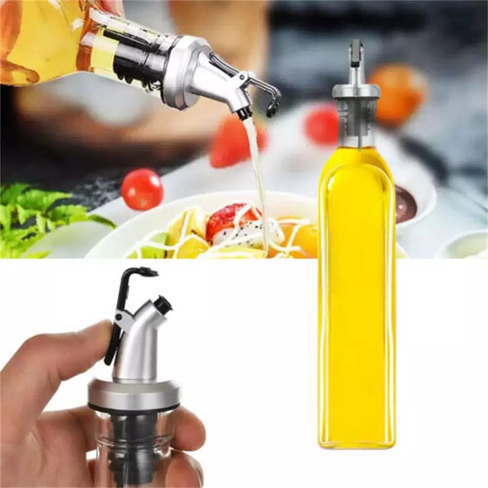 500ml Oil Glass Bottle, Creative Oil Dispenser, Kitchen Cooking Seasoning Bottle, Cooking Oil Tank Bottle 500ml Oil Glass Bottle, Creative Oil Dispenser, Kitchen Cooking Seasoning Bottle, Cooking Oil Tank Bottle